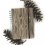 "Faux Bois" 3.5 x 5" Earth-Friendly Jotter Mini Lined Notebook