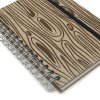 Cute but rugged, these notebooks have thick 85 pt board covers and a stabilizing double-spiral binding