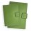 Recycled, Refillable, Refreshingly Bold - Italian Leather Snap Journal - Avocado, 2 Sizes