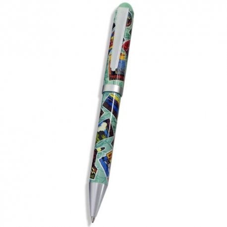 Eastern US Nostalgia Avenue Postcard Pen