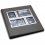 12 x 14 in "Windowpanes" Photo Album with Customizable Cover