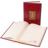 Italian Leather Wine Lover's Journal-100% handmade in Italy inside and out, 7x10 inches