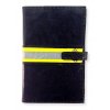 Safety Stripe Handmade Leather Journal