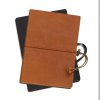 Our Italian Suede Leather Lined Writing Journal is available in cognac brown or black.