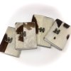 Handmade Goathide Journal with Wildflower Paper, 2 Sizes