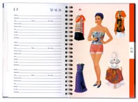Inside: Tabbed Page G-H by Francisco Estebanez Reproductions of Carefully Selected Frida Garments Turned Into Frida's Paper Dolls.
