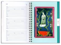 Inside: Tabbed Page K-L by Rafael Alvarez Frida niche with Watermelon as an Offering (no oranges).
