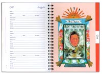 Inside: Tabbed Page Q-R by Gustavo Chiu Fong Frida niche in tin-Literally Everything Under the Sun.