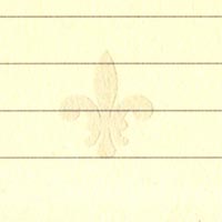 Close up Detail: Giglio Fiorentina Symbol Which Closely Resembles the French Fleur-de-lis.