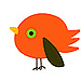 ecojot bird says save a tree by using books made from 100% Recycled Post-Consumer Waste!